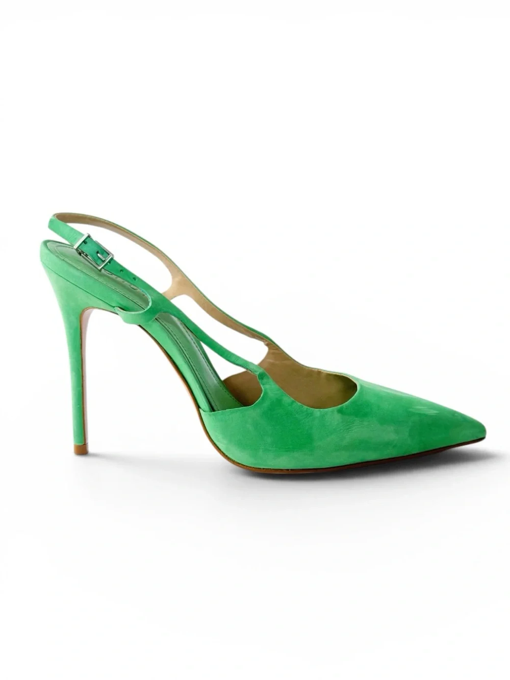 Schultz Boris Slingback Pump in Green | 10